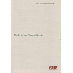 Červenka, M.: Textologické studie