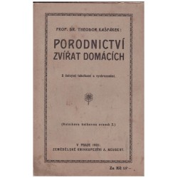 Kašpárek, Th.: Porodnictví zvířat domácích