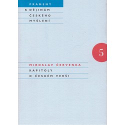 Červenka, M.: Kapitoly o českém verši