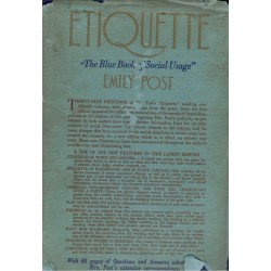 Post, E.: Etiquette
