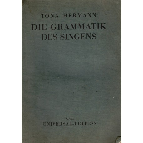 Hermann, T.: Die Grammatik des Singens