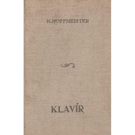 Hoffmeister, K.: Klavír