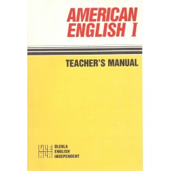 American english I - Teacher's manual
