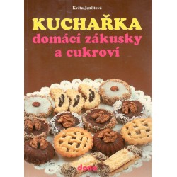 Jeništová, K.: Kuchařka - domácí zákusky a cukroví