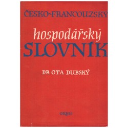 Dubský, O.: Česko-francouzský hospodářský slovník