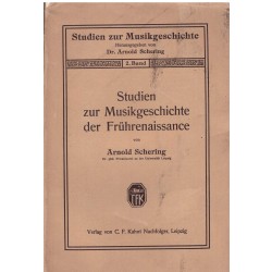 Studien zur Musikgeschichte der Frührenaissance