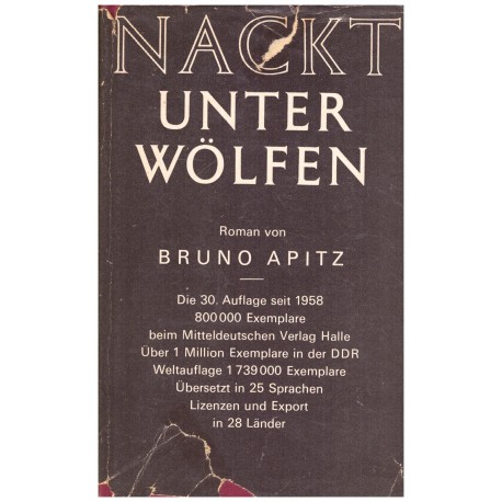 Apitz, B.: Nackt unter Wölfen